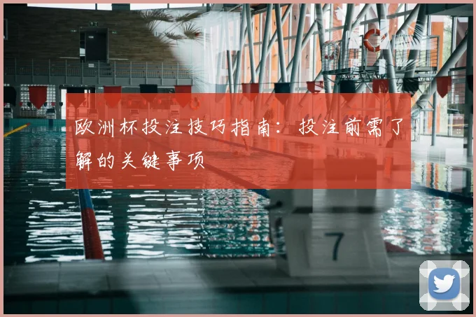 欧洲杯投注技巧指南:投注前需了解的关键事项