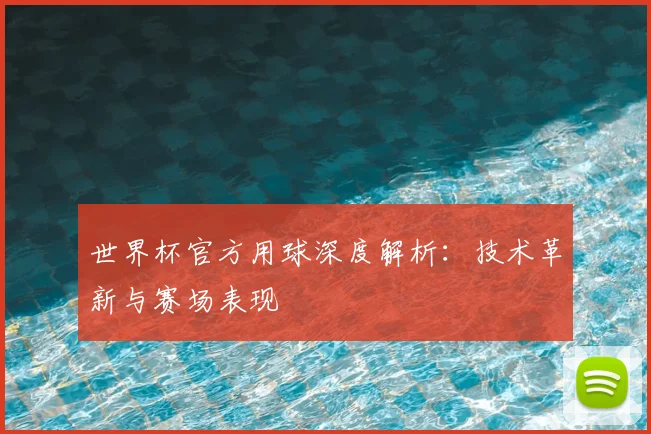 世界杯官方用球深度解析:技术革新与赛场表现