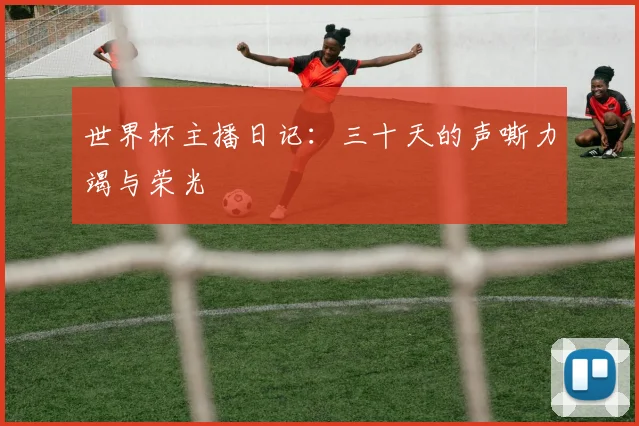 世界杯主播日记:三十天的声嘶力竭与荣光